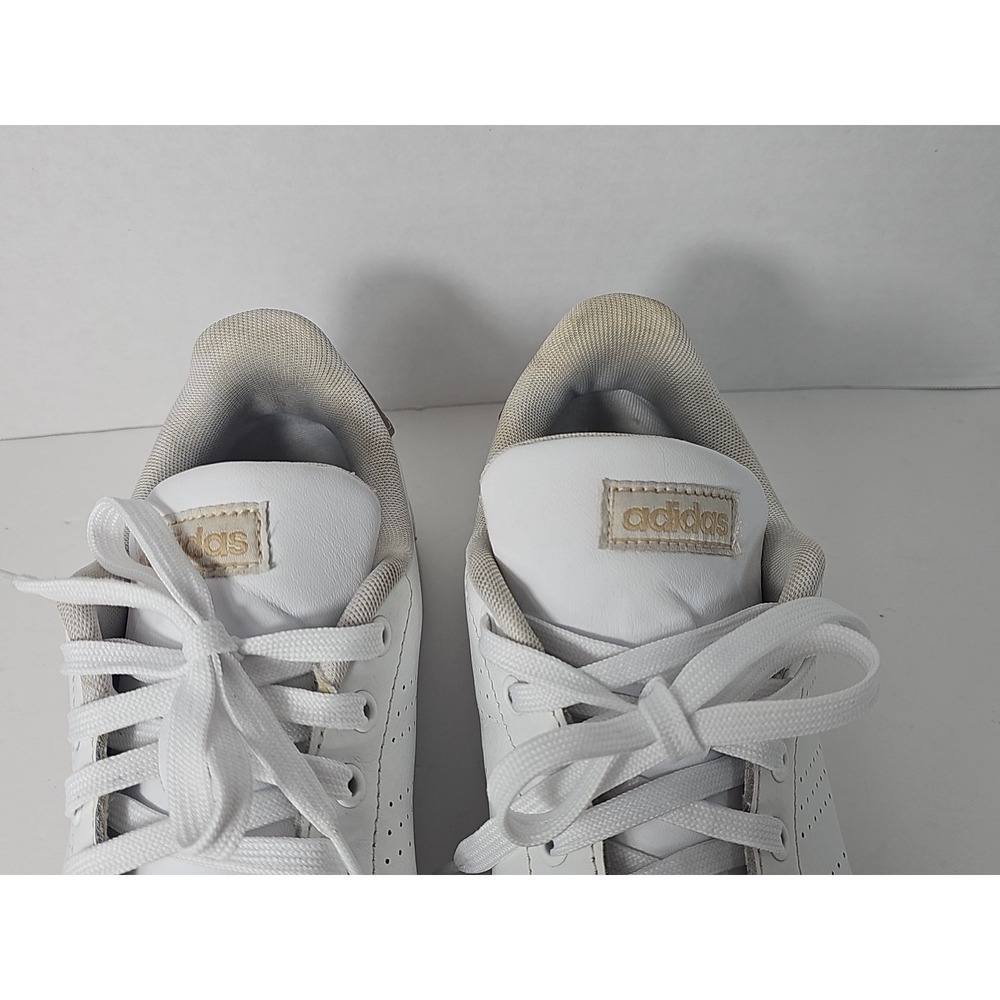 adidas Women's Advantage Sneaker 9.5‎ White Copper Metallic - Picture 16 of 16